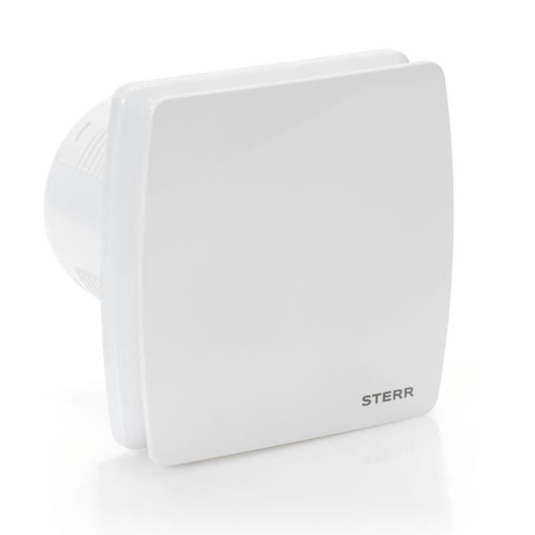 STERR - Tyst badrumsfläkt 100 mm / 4" – LFS100-Q