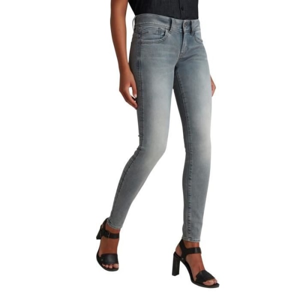Skinny jeans dam - G-STAR - Lynn - grå - storlek 25x28