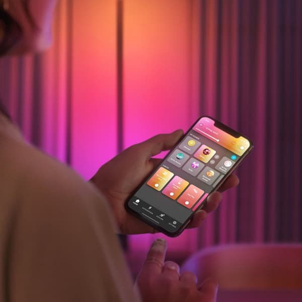 Inbyggd LED-spot - PHILIPS HUE - Centura - 3-pack - vit - GU10 Vit
