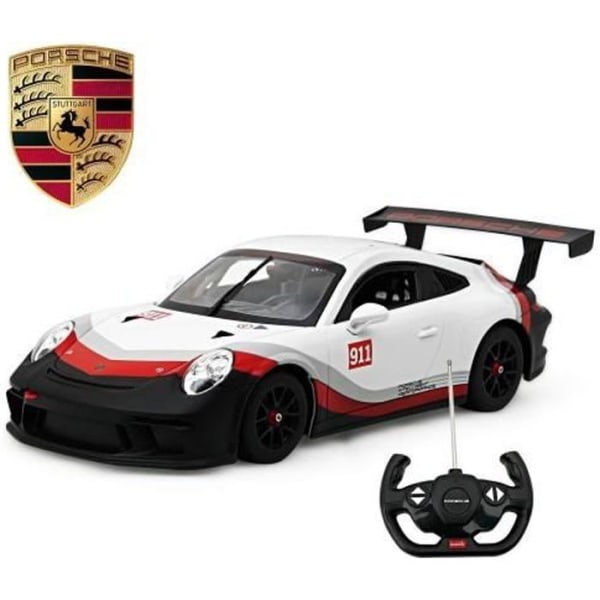 Porsche 911 GT3 Cup 1:14 Jamara Fjärrkontrollbil - Vit