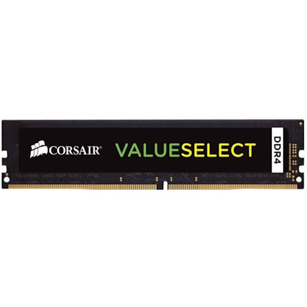 CORSAIR DDR4 PC-minne - 8 GB (1 x 8 GB) - 2666MHz - CAS 18 (CMV8GX4M1A2666C18)