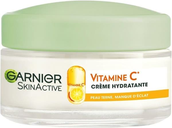 Fuktighetskräm - GARNIER - Skin Active - Bio - Vegansk - 50 ml - Tråkig hy