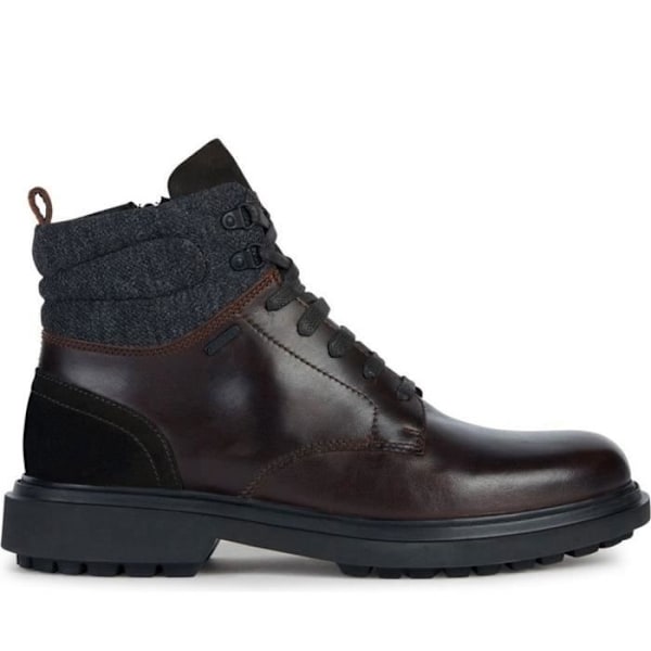 Bottines - Geox - U36FBB 0FF22 C6009 - Läder - Snörning - Herr kastanj 41