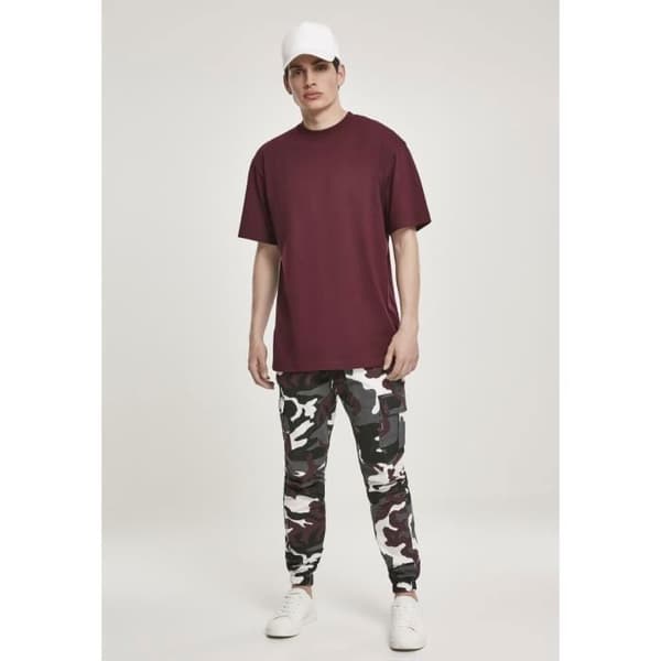 T-shirt Urban Classic basic lång Mörkröd S