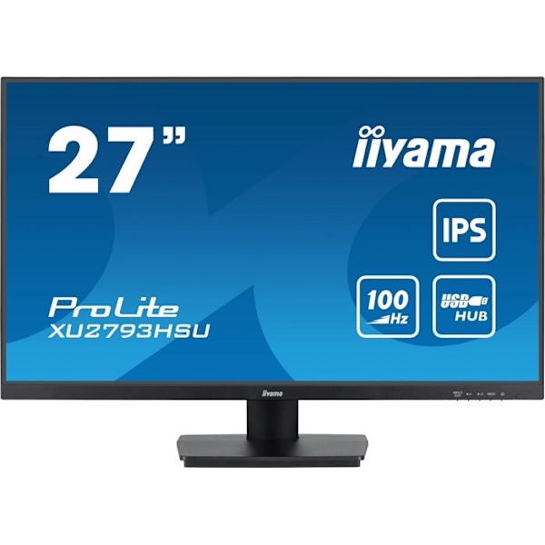 iiyama ProLite XU2793HSU-B6 - Svart
