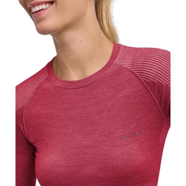 Långärmad undertröja dam Falke Wool-Tech Light - ruby 30 rubin 30) XS