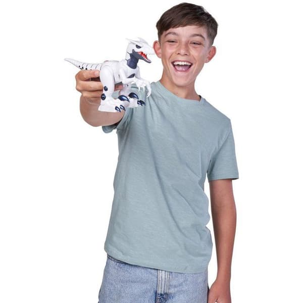 Figur - ZURU - Robot Alive Raptor - Vit - Från 3 år Vit