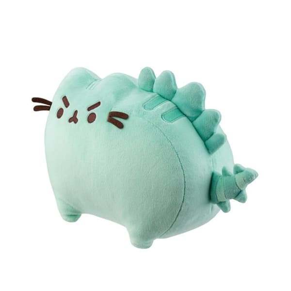 Peluche - Pusheen - Pusheenosaurus - 24 cm - Mintgrön - Exceptionell mjukhet Mynta