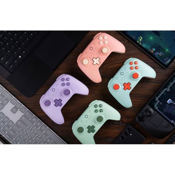 Manette spelvideo 8bitdo - RET00472 - Ultimate 2C Trådlös Peach