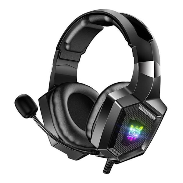 Trådlöst spelheadset - Onikuma - K8 - RGB - Svart - On-ear - Integrerad mikrofon Svart