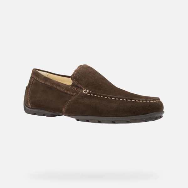Sandaler - Geox - U MONER - Brun Læder - Åndbare - Behagelige Brun 42