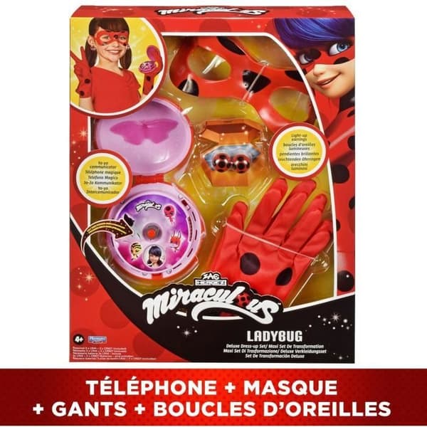 Deluxes transformationsset - BANDAI - Miraculous - P50619 - Ladybug