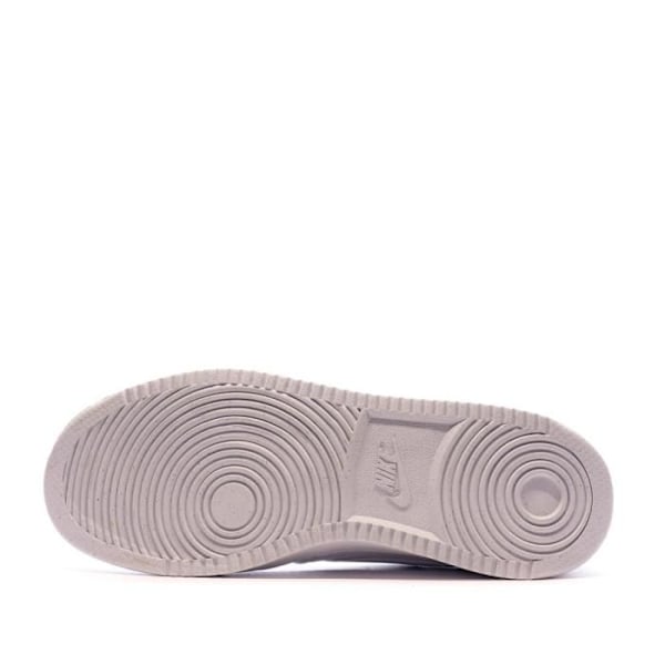 Skor - Nike - COURT VISION LOW - Ovandel i läder - Låg vadderad krage - Gummisula Vit 43