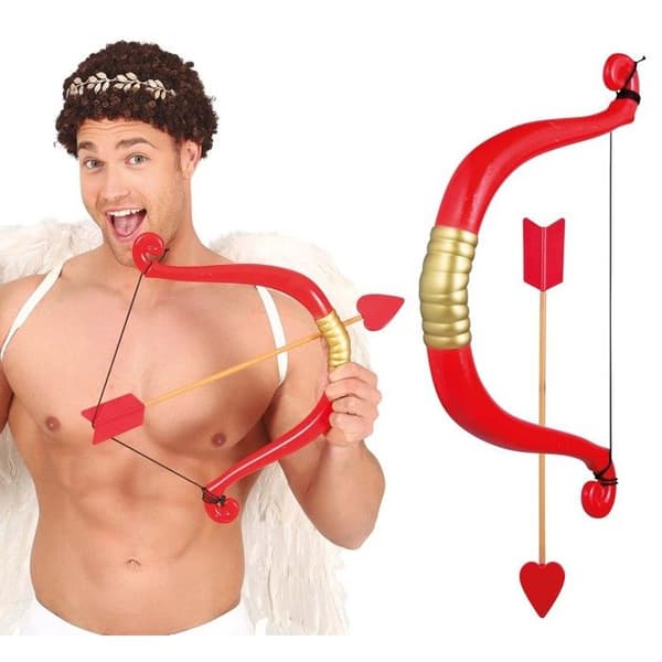 ARC CUPIDON PIL BÅGE PVC CUPIDON 58CM RÖD Röd