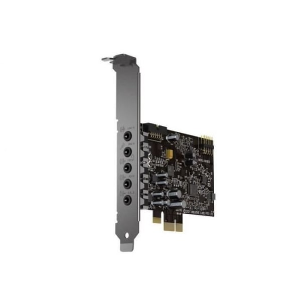 Creative Ls Creative Sound Blaster Audigy FX V2 högupplöst internt PCI-ljudkort med 5.1 Virtual Surround