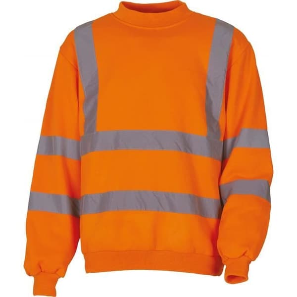 Högsynlighetsarbetströja Yoko - Orange Apelsin S
