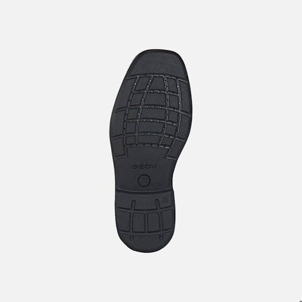 Moccasiner - Geox - Federico - Slät läder - Helt svart - Överlägsen komfort svart 35