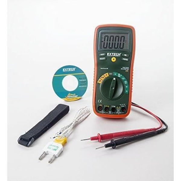 EXTECH Professional multimeter 11 funktioner för effektiva värden - EX430
