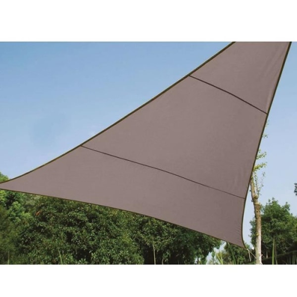 Perel Triangulärt skärmsegel 5 m Taupe färg GSS3500TA
