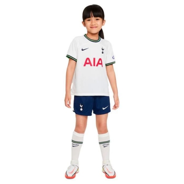 Tottenham Hotspur, Unisex fotbollsdräkter, säsong 2022-23 officiella hem Vit / binärt blå 5-6 år gammal