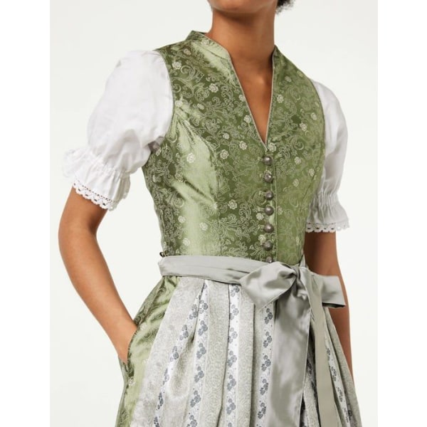 Stockerpoint Klänning - KALEA GRÜN-44 - Kalea Dirndl Klänning, Grön, 54 Damer Grön 46