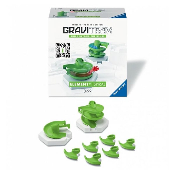 RAVENSBURGER - GRAVITRAX - SPIRAL ELEMENT - BALL CIRCUIT för barn från 8 år och uppåt Flerfärgad