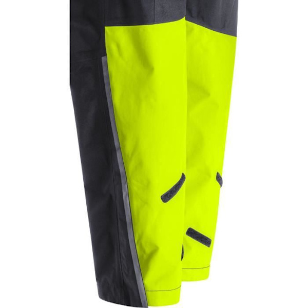 Gore-Tex Paclite® cykelbyxor svart/neongul för män - L Svart/neongult M