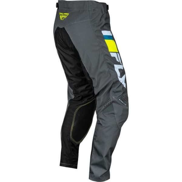 Fly Racing Kinetic motocrossbyxor Pris grå 30