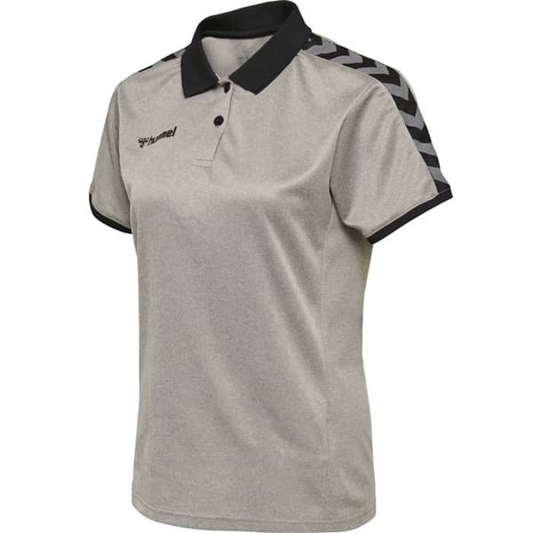 Hummel Authentic Functional pikétröja för kvinnor gråmelerad S