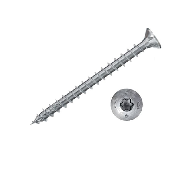 Vis med Torx-impregnering 6x60, förpackning med 100 Fischer