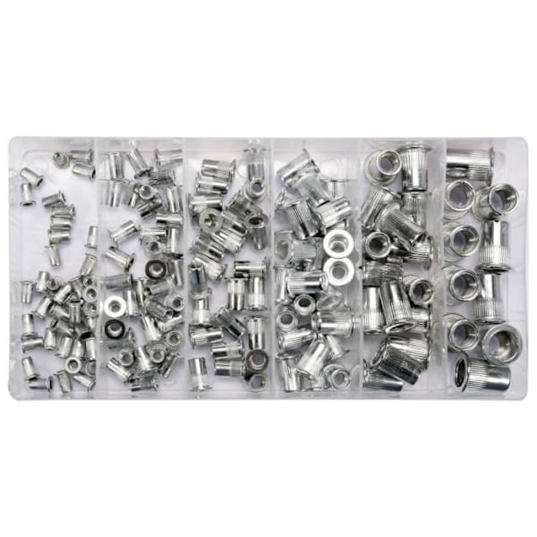 YATO Nitmuttrar 150 st Aluminium M3-M10