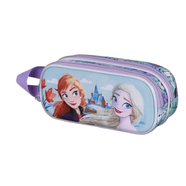 Trousse Dubbel 3D - Disney Frost 2 - Vår - Blå - One Size Blå