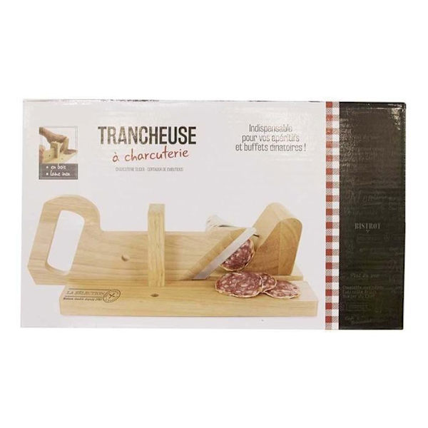 Köttskärare av trä 28,5 x 17 x 11,8 cm