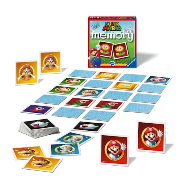 Memory Ravensburger - 20825 - Memory Pocket Super Mario,
