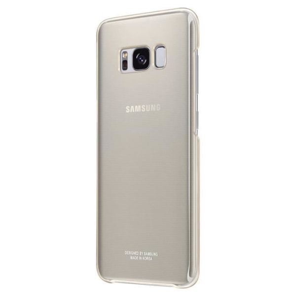 Original Samsung Clear Cover Case för Galaxy S8 Plus - Genomskinligt guld