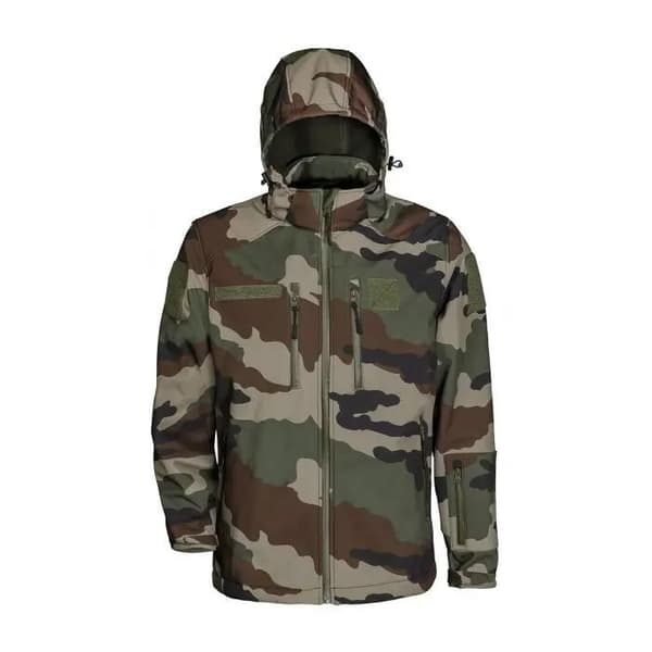 Vattentät sofshell-jacka CityGuard - camo ce camo ce XXXXL