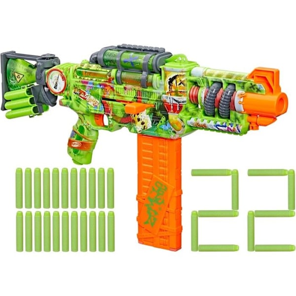 Nerf Zombie Corrupter utomhusspel Flerfärgad
