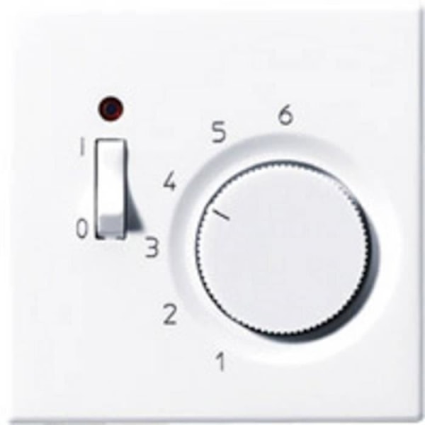 Jung TRLS231WW Temperaturregulator 1-vägs komplett Vit 1 st.