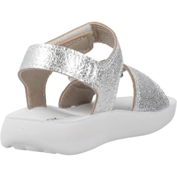 Sandaler - GEOX - B SANDAL LIGHTFLOPPY - Silver - Low - Wedge Pengar 25