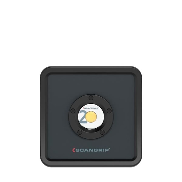 Bärbar arbetsplats - Scangrip - NOVA R - Laddningsbar - 2000 lumen - COB LED