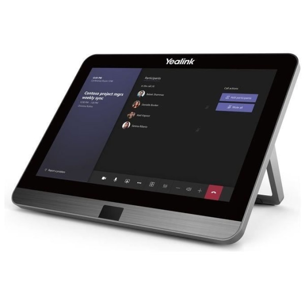 Touchpanel - Yealink - MTouch II - Touchskärm - 8 tum - Färg grå