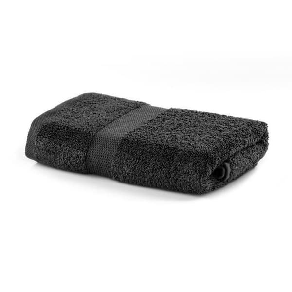 Badvante - Grafitgrå - 50x100 cm - Absorberande bomull Kolgrå