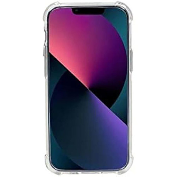Transparent mjukt fodral - MOBILIS - R-serien - iPhone 13 Mini - Reptålig - Stötskydd Transparent
