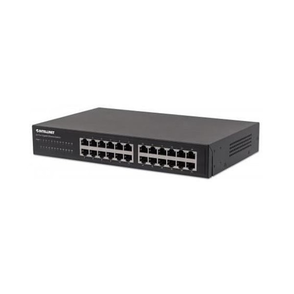 Switch Ethernet - Intellinet - 561273 - 24 portar - Gigabit Ethernet - Full Duplex