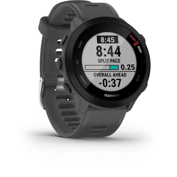 Sportansluten klocka - GARMIN - Forerunner 55 - Monterra Grey (Grå)