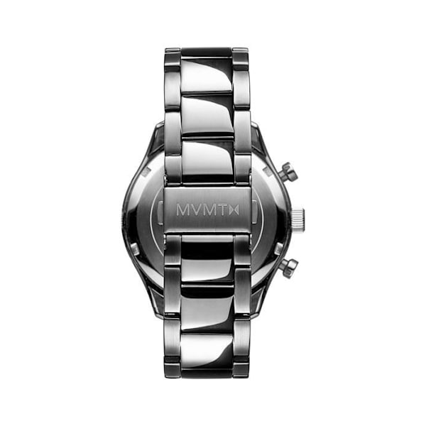 Mvmt - 28000230-D - Analog multifunktionskvartsklocka för män med silverarmband i rostfritt stål -