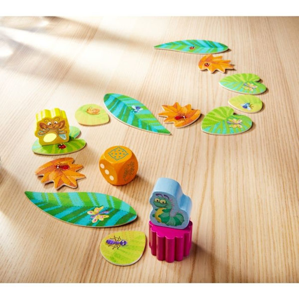 HABA - My First Games - Little Glowworm - 2 år och uppåt, 303640 Flerfärgad