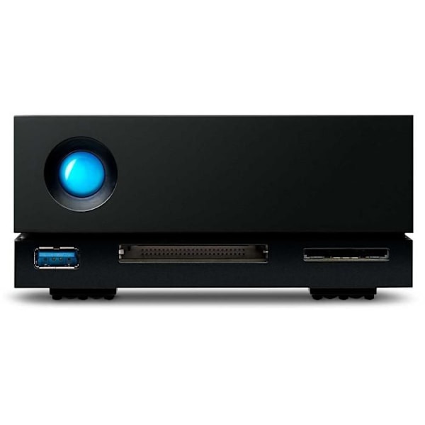 LaCie 1big Dock 16TB TB3 + USB 3.1 extern hårddisk - Svart