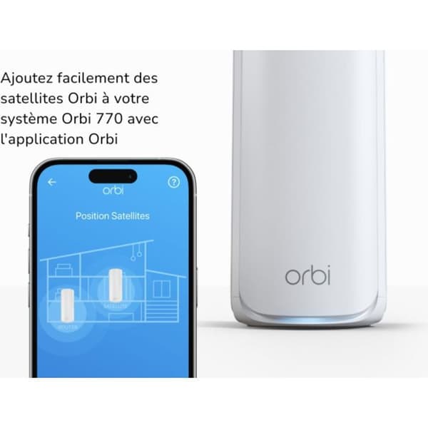 NETGEAR Orbi 7 TB WIFI 7 SATEL