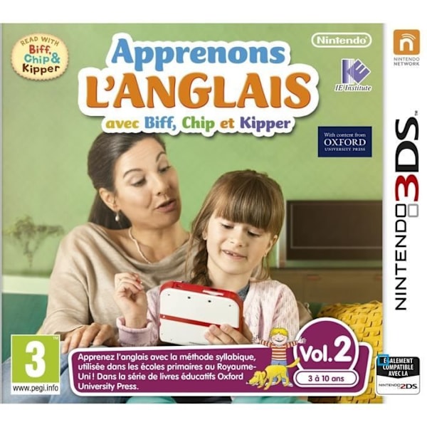 Låt oss lära oss SVENSKA med Biff Vol. 2 3DS-spel